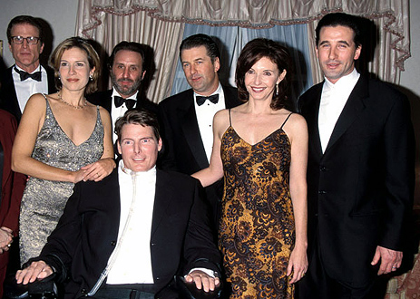 Christopher Reeve and Hollywood Friends