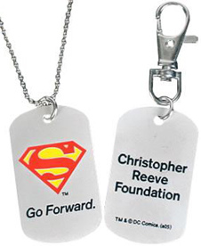Christopher Reeve Foundation Dogtags Go Forward