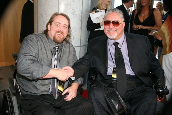 Larry and Jose on the Red Carpet